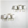 Image 1 : Jean Royere Jet d'eau sconces, pair