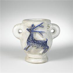 George Jouve Stag vase