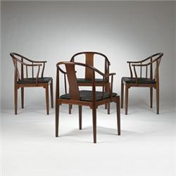 Hans Wegner Chinese chairs, version 1, set o
