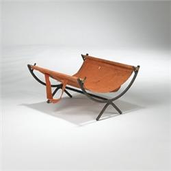 George Nelson & Associates log rack with can