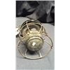 Image 5 : Adlake Railroad Lantern Marked Cnr Clear CNX globe marked Adlake kero CPR Wooden handle that has "Jo