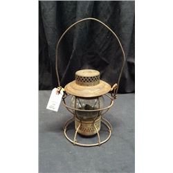 Hanland Pennsylvania Rr Lantern Clear globe marked with a raised K