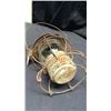 Image 4 : Hanland Pennsylvania Rr Lantern Clear globe marked with a raised K