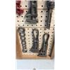 Image 5 : Early Wrench Collection 14pc Mounted On Board
