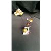 Image 2 : Collection Of 5 Hat Pins In Holder