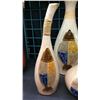 Image 3 : 3pc Pottery Vase Set