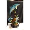 Image 1 : Bronze Dolphins & Sea Life With Poly Chrome Finish 32'' h 20''w x 16''d