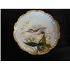 Image 15 : Antique Limoges, Game Fowl Platter & Plates This Is A Beautiful Hand Painted Platter And  Plate Set 