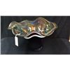 Image 1 : Signed Large Art Glass Vase 12"t x 18"w