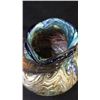 Image 2 : Signed Art Glass Vase 9"T x 10"W