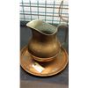 Image 1 : Copper Pitcher And Tray
