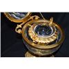 Image 8 : Crystal And Hand Chased Dore' Bronze Caviar Server Beautiful Cut Crystal And Hand Chased Doré  Bronz