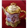 Image 2 : Dresden Tea Set Tea Pot, Sugar, And Creamer