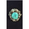 Image 2 : Silver And Turquoise Cuff