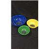Image 1 : 3 Colored Pyre Mixing Bowls
