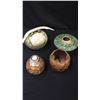 Image 1 : 4 Pieces Of Unique Hand Made Pottery