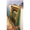 Image 1 : Large Gold Frame Mirror 51 1/2" x 42"