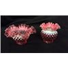 Image 1 : 2 Fenton Hobnail Vases