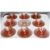 Image 1 : Fenton Pink Iridescent Desert Set