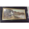 Image 1 : Reproduction Antique Painting Framed