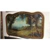 Image 1 : Nice Early Picture Called "indian Summer" In Antique Frame