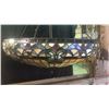 Image 1 : Leaded Glass Hanging Lamp