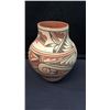 Image 1 : Signed Clay Vase 8"T Signed Jem'ez