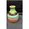 Image 2 : 3 Navajo Clay Pieces. Turtle & 2 Small Vases All 3 Pieces Signed