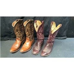 2 Pairs of Cowboy Boots