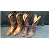 Image 1 : 2 Pairs of Cowboy Boots