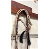 Image 9 : Silver & Rawhide Gallery Bridle Complete Bridle With Silver & Rawhide  Accents. Rawhide Romal And Re