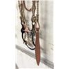Image 4 : Leather & Rawhide Bridle With Crockett Style Bit