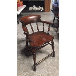 Rustic Pub Style Bar Height Chairs