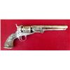 Image 1 : Colt 1851 Navy Revolver Engraved Silver & Gold Plated With Tiffany Style Figural Grips Matching Numb