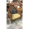 Image 1 : Rustic Outdoor Teak Chair