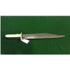 Image 1 : Very Large Bowie Marked on Hilt J.T. Pepper and on other side B. Hall Dated 1860. 21 3/4''  Long