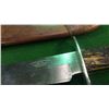 Image 2 : George Butler Bowie with Stag Grips and Original Sheath. 8 1/2'' Blade. 13'' Overall