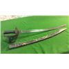 Image 1 : Sword with Wood Sheath End Broken on Sheath