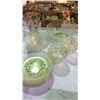 Image 1 : Clear Spotted Dish Set