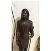 Image 2 : Indian Chief Bronze Of Famous Apachie Chief Cochise 31''t X 7'' X 7''
