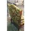 Image 5 : Large Carved & Upholstered Fire Side Arm Chair