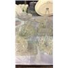 Image 1 : 7pcs of Cut Clear & Pressed Glass