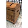 Image 2 : Early Pine Emigrant Trunk with Drawer Dovetail Construction. 38 1/2'' W x 26''T x  22''D