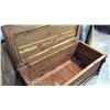 Image 3 : Cedar Line Cedar Chest with Copper Overlay 18''T x 47''W x 22''D