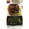 Image 1 : Art Glass Platters & Plates 9pc