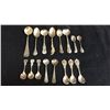Image 1 : 16 Sterling Mini Spoons