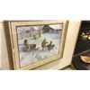 Image 1 : The Sledding Party Framed Picture