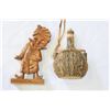 Image 2 : WOOD CARVED DOUBLE SIDED FIGURE