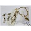 Image 2 : TWO BOXES OF RHINESTONE JEWELLRY