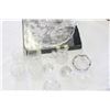 Image 1 : LOT OF CRYSTAL SERVING PIECES